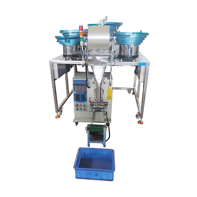 四盘五金螺丝混合包装机